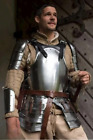 Combinaison médiévale armure corporelle complète portable, combinaison armure de combat chevalier mort-vivant