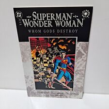 Superman Wonder Woman Whom Gods Destroy #4 DC Comics VF/NM