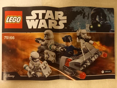 LEGO Star Wars 75166 - Bauanleitung für First Order - Neuwertiger Zustand - Bild 1 von 4