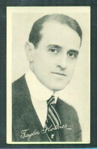 1917 KROMO GRAVURE MOVING PICTURE STARS TAYLOR HOLMES SILENT FILM STAR EX/NM - Picture 1 of 2