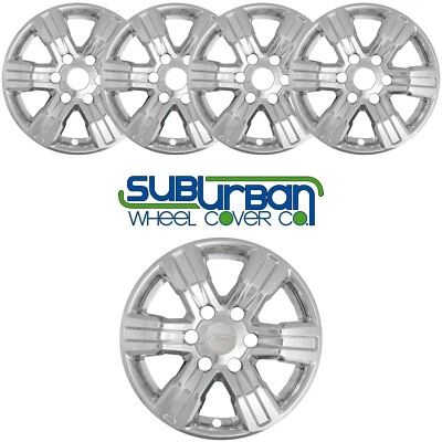 Se adapta a Ford Ranger XL/XLT 2019-2023 17" cubiertas de rueda cromadas # 7966P-C juego nuevo/4 Foto 1 de 4