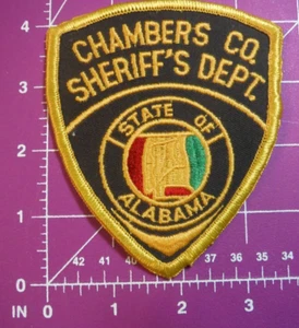 CHAMBERS COUNTY Alabama Sheriff's Dept patch - Picture 1 of 2