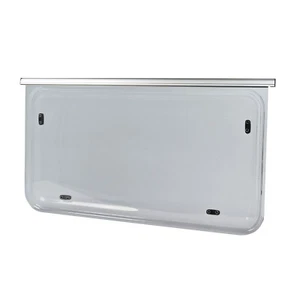 Wohnwagen Seitenfenster 145x65cm | Kederbefestigung | inkl Aussteller | Anthraz. - Bild 1 von 8