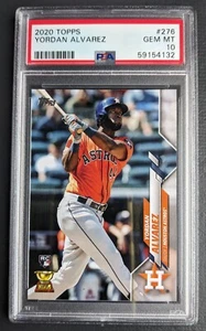 Yordan Alvarez 2020 Topps Series One #276 Rookie RC Psa10 - Picture 1 of 3