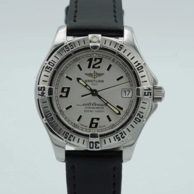 Breitling Colt Oceane Cuarzo A57350 Reloj de Mujer Acero Blanco BR153 - Imagen 1 de 4
