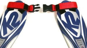 Lucky Bums Tip Clip Ski Training Aid (Red/Black)  - Picture 1 of 4