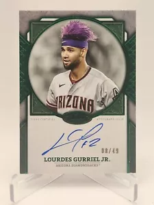2024 Topps TIER ONE LOURDES GURRIEL JR. #NLA-LGU AUTO 08/49 - Picture 1 of 2