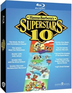 Hanna Barbera Superstars 10 The Complete Film Collection Ten New Blu-ray Box Set - Picture 1 of 1