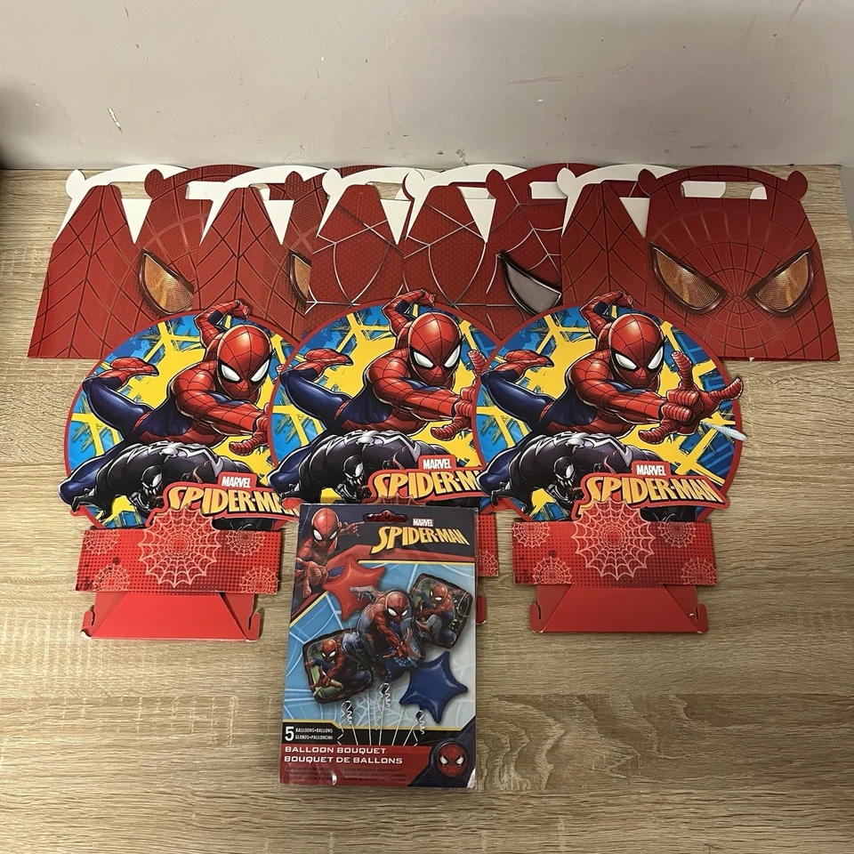 Anagram 34667 Spider-Man 5 PACK Balloon Bouquet