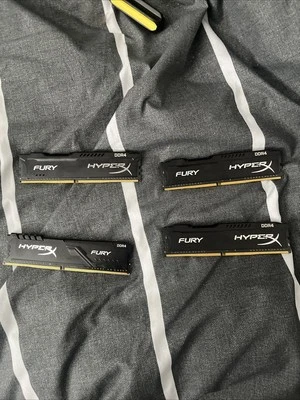 HyperX Fury 4GB DDR4 X3 8Gb X1 - Image 1 of 4