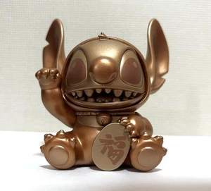 Disney Lilo & Stitch Lucky Fukuheya Beckoning Cat Maneki Neko Figure Ornament - Picture 1 of 2