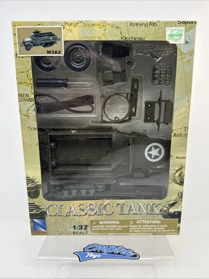 Classic Tank M3A2 New-Ray 1/32 Plastic Tank Assembly Kit #61545 NIB - Image 1 of 4