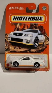Matchbox 2008 Holden VE Ute SSV White UTE 70th Anniversary Pickup - Picture 1 of 1