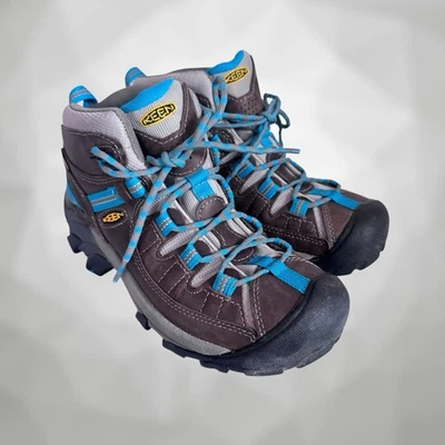 Keen Targhee II Damen Größe 8 US grau blau trocken wasserdicht Wanderschuhe 10101376 - Bild 1 von 4