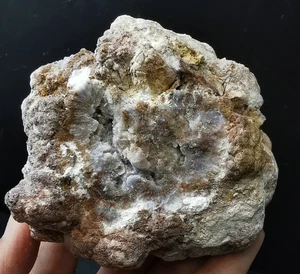 433g Rare Natural Purple Creedite Gypsum Cluster Mineral Specimen China - Picture 1 of 15