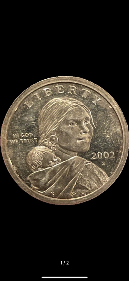 2002 S Sacagawea Dollar - Image 1 of 2