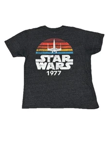 Star Wars X Mad Engine 1977 X-wing Herren Größe Large T-Shirt meliert grau gebraucht, in einwandfreiem Zustand - Bild 1 von 3