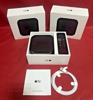 Original Apple TV 4th Gen A1625 32GB 1080p HD Streamer MR912LL/A w/ SIRI REMOTE - Image 1 of 4