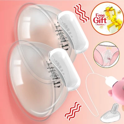 Sucking Vibrator 乳头夹吸盘 Dildo 女士 G 点按摩器 性玩具 — 第 1/4 张图片