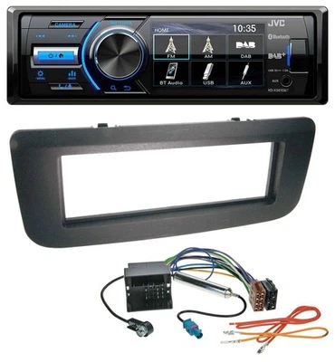 JVC Bluetooth MP3 USB DAB Autoradio für Skoda Fabia 5J 07-14 Praktik Roomster ab - Bild 1 von 4