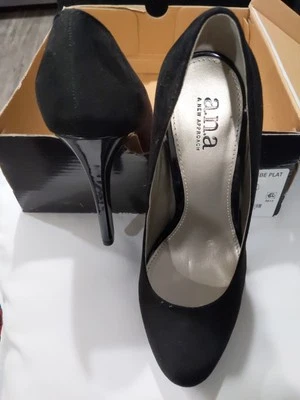 Zapatos de salón Ana A New Approach para mujer 8 M (B) sin cordones negros Foto 1 de 4