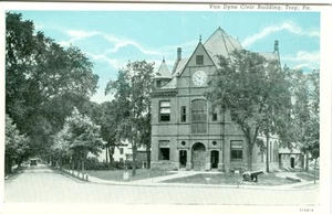 Troy PA The Blue Sky Van Dyne Civic Building - Picture 1 of 1