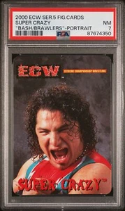 Super Crazy Rookie 2000 ECW OSFTM Bash Of The Brawlers RARE PSA 7 WWE - Picture 1 of 2