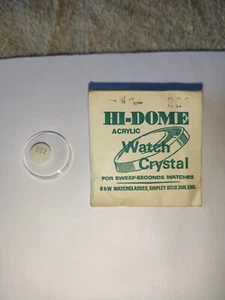 Hi Dome Acryl Uhr Kristall 232 New Old Stock.  - Bild 1 von 1