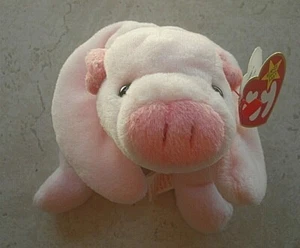TY Beanie Baby Squealer Pig April 23, 1993 P.E. Pellets Great Shape - Picture 1 of 7