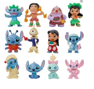 JUEGO DE FIGURAS LILO AND STITCH - SIN MARCA - 12 PIEZAS - ENVÍO AL DÍA SIGUIENTE - Imagen 1 de 10