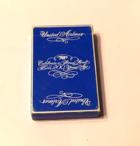 Vintage UNITED AIRLINES PLAYING CARDS celebrating 200 years - Picture 1 of 4