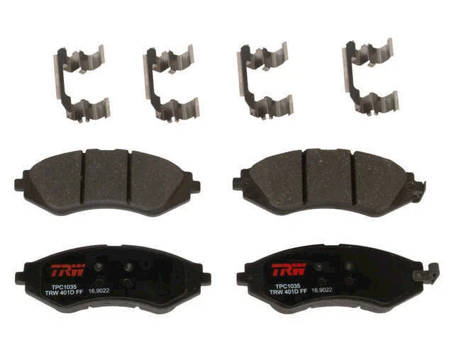 For 2004-2007 Chevrolet Optra Brake Pad Set Front TRW 42568MJXH 2005 2006 - Image 1 of 2