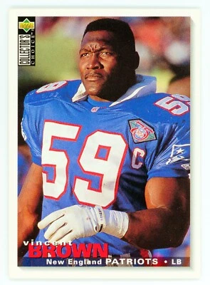 1995 Upper Deck Collector's Choice Vincent Brown Card #250 - Image 1 of 4