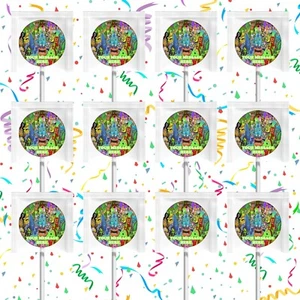 My Singing Monsters Party Favors Supplies Decorations Lollipops 12 Pcs - Picture 1 of 2