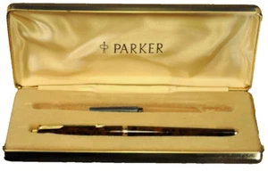 PARKER 180 Thuya laquê> 18K Gold "M" nib Made in France 1982's Fountain pen - Picture 1 of 22