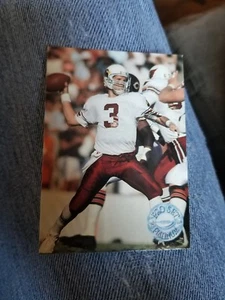 1991 Pro Set tarjeta de fútbol platino #92 Timm Rosenbach - Phoenix Cardinals  - Imagen 1 de 1