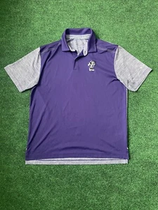 Kansas State Wildcats Columbia Golf Omni Freeze purple Gray polo shirt Medium - Picture 1 of 7
