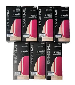 NUOVISSIME 7 SCATOLE-Sensationail Gel Smalto Color-Jelly Sherbert #71600 - Foto 1 di 8