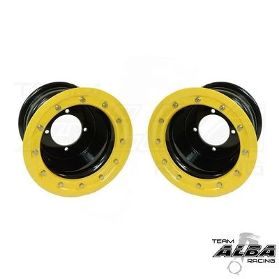Raptor 700 660 Rear Wheels Beadlock 8x8 3+5 4/115 Alba Racing BY - Image 1 of 2