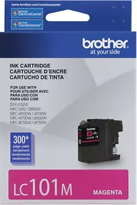 Nuevo Cartucho de Tinta Magenta Original Brother LC101 DCP-J152W MFC-J285DW - Imagen 1 de 2
