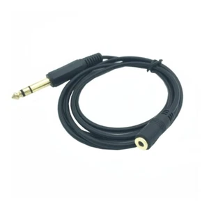 6.35mm (1/4 inch) to 3.5mm (1/8 inch) Headphone Adapter for Electronic Guitar - Picture 1 of 7