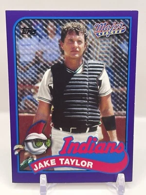 2014 Topps Archives Baseball Major League Movie Jake Taylor PURPLE #5/5 - RARE - Image 1 of 2