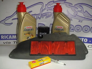 Honda Sh 300 Castrol Power 1 10w-40 Year 2012 2013 2014 Service Kit - Picture 1 of 1