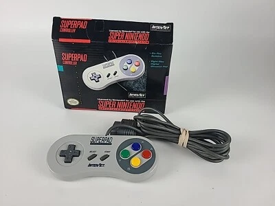 InterAct Super Pad Controller Super Nintendo SNES with Box SuperPad SV-032 - Image 1 of 4