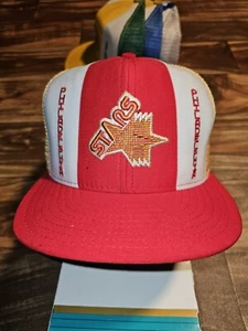 Vintage Philadelphia Stars USFL Sports AJD Lucky Stripe 1980s Mesh Hat Snapback  - Picture 1 of 10
