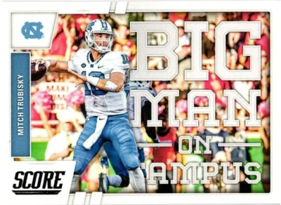2017 PANINI SCORE BIG MAN CAMPUS MITCHELL TRUBISKY #2 ROOKIE  $0.99 VALUE BOX - Image 1 of 2