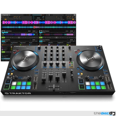NI Traktor Kontrol S3, 4-Channel DJ Controller + Traktor Pro 4 - Image 1 of 4