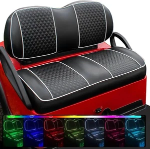 NOKINS Vinyl RS Diamond Seat Cover – Fits Club Car Precedent Tempo Onward Models - Foto 1 di 9