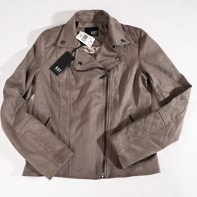Chaqueta de gamuza sintética ligera Nordstorms X-Small Kut From The Kloth para mujer nueva con etiquetas Foto 1 de 4