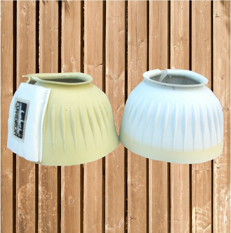 Eskadron Sprungglocken Gummi, Eskadron Gummi Hufglocken, weiß, Farbfehler - Bild 1 von 1